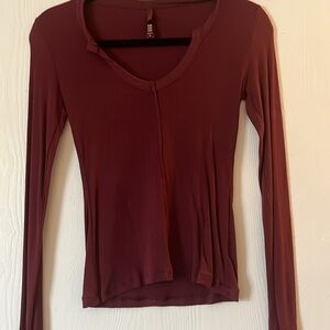 Skims scoop neck pajama top